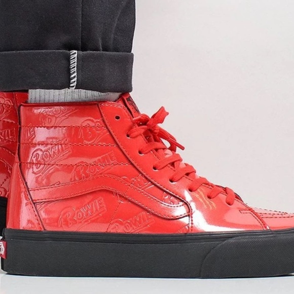 Vans Other - Vans x David Bowie Sk8-Hi PLATFORM 2 Ziggy Stardus